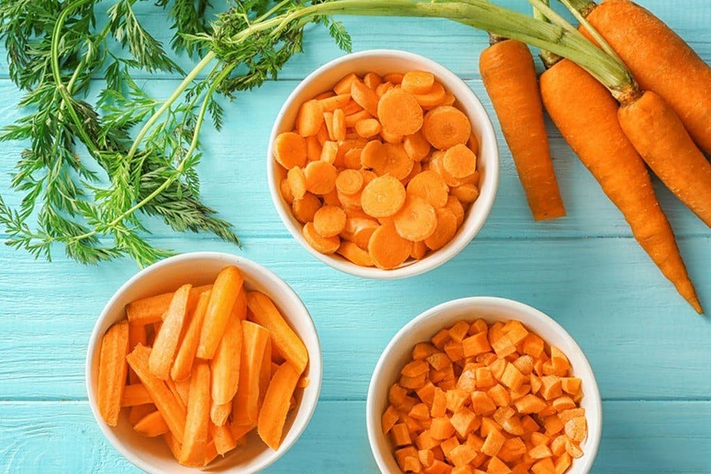 5-cach-lam-dep-tai-nha-don-gian cà rốt nhiều chất chống oxy hóa và vitamin