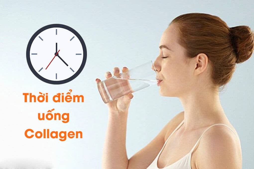 uong-collagen-vao-luc-nao-la-tot-nhat Lựa chọn đúng thời điểm uống collagen tốt nhất sẽ giúp cơ thể hấp thu tối đa lượng collagen nạp vào. Vậy uống collagen vào lúc nào là tốt nhất